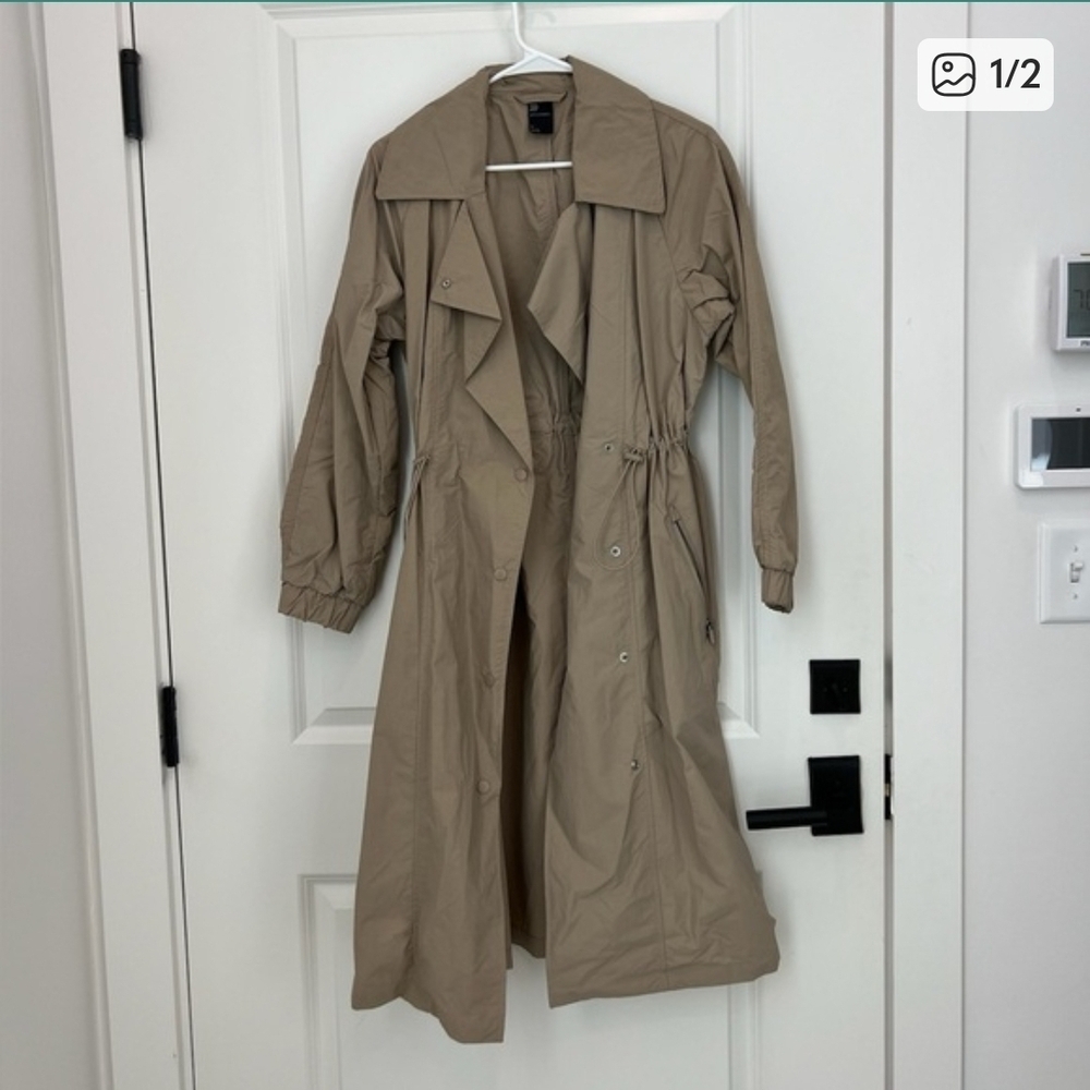 All in Motion Beige Trench Coat